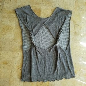 O'Neill Grey Twisted Open Back Tank